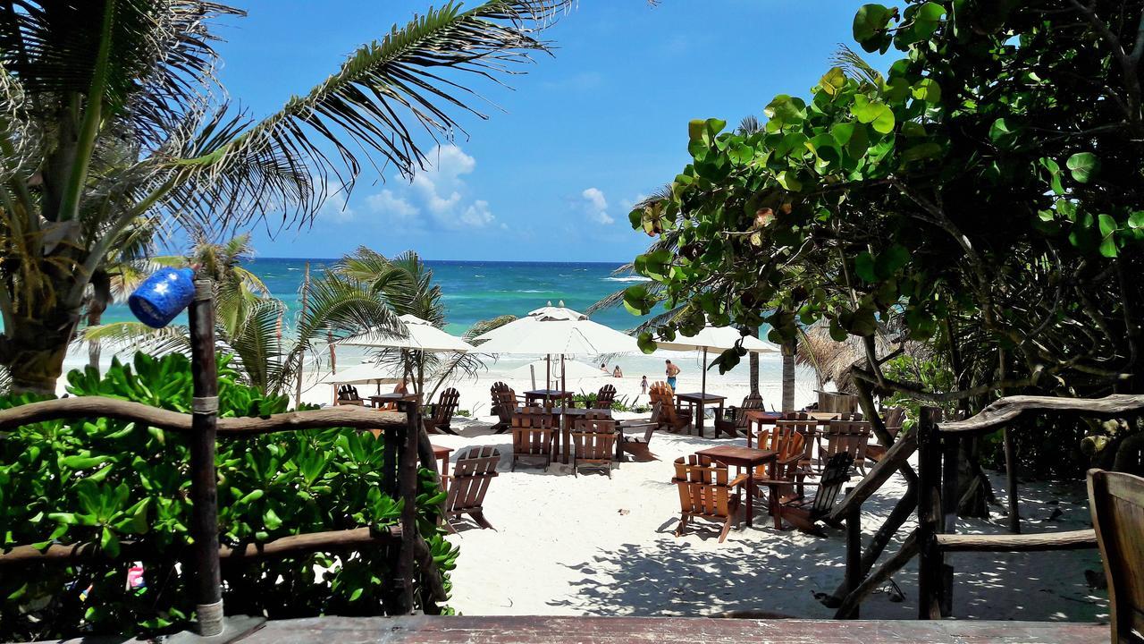 Cabanas La Luna Hotel Tulum Exterior foto