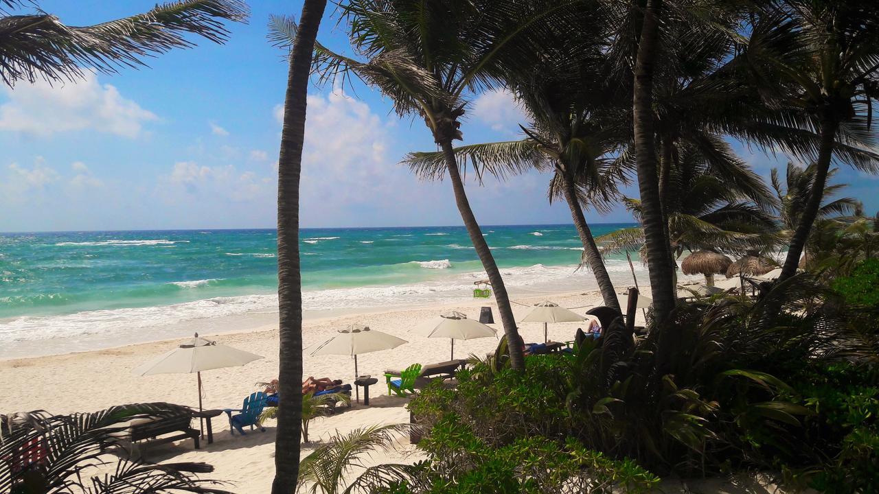 Cabanas La Luna Hotel Tulum Exterior foto