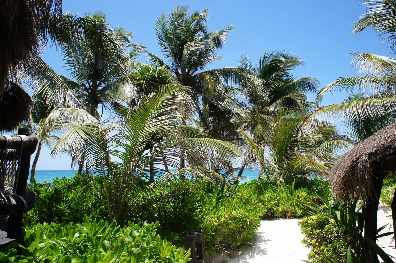 Cabanas La Luna Hotel Tulum Exterior foto