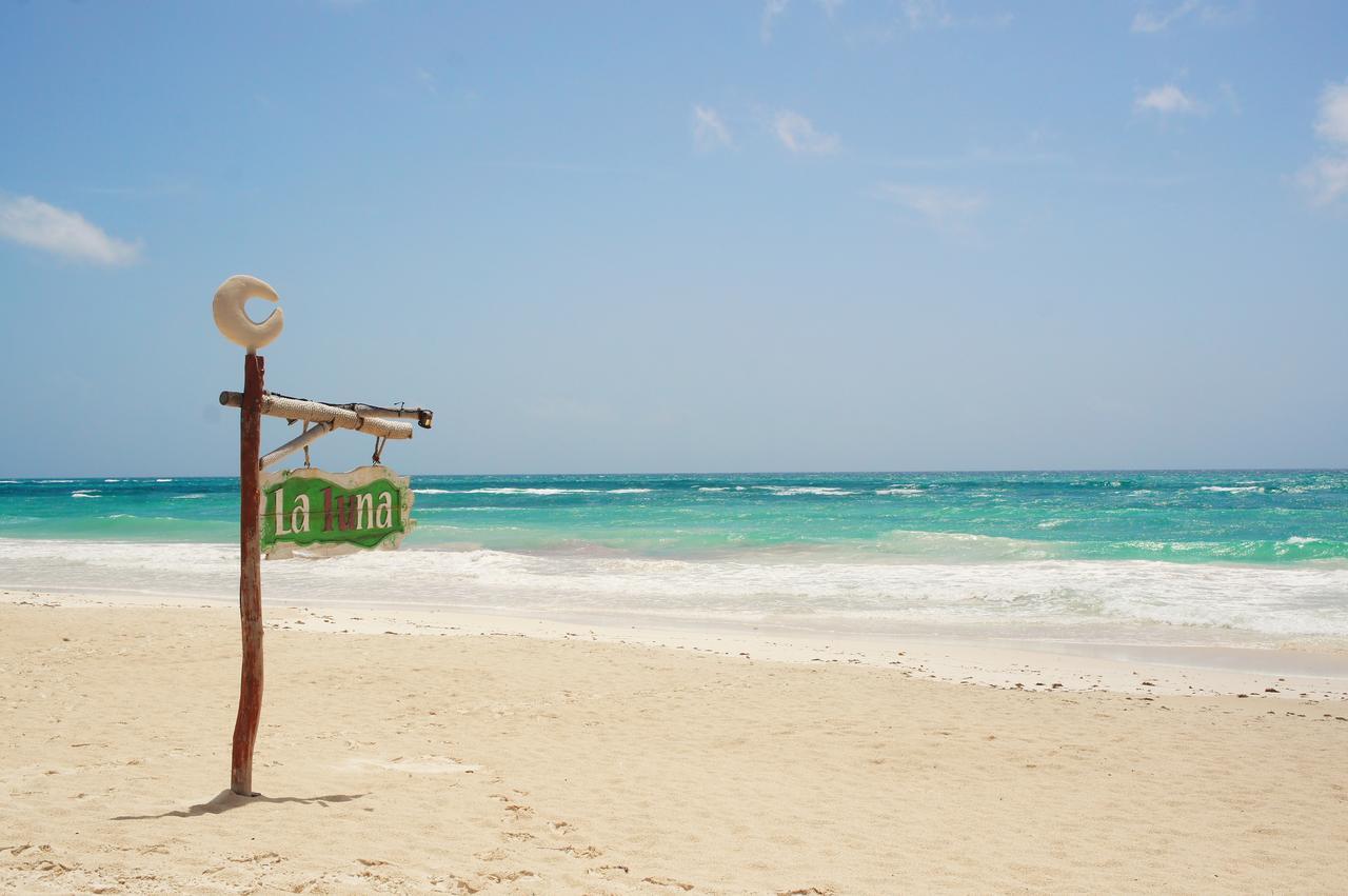 Cabanas La Luna Hotel Tulum Exterior foto