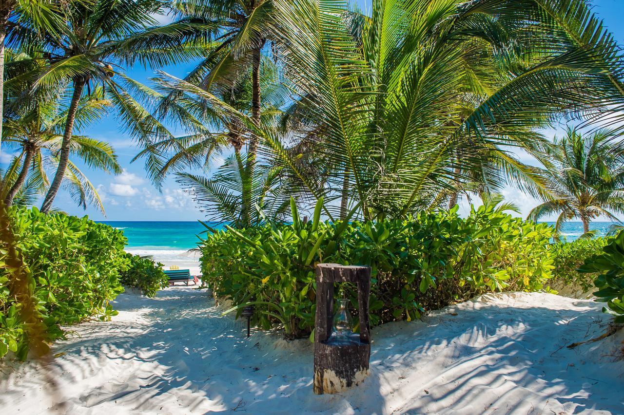 Cabanas La Luna Hotel Tulum Exterior foto