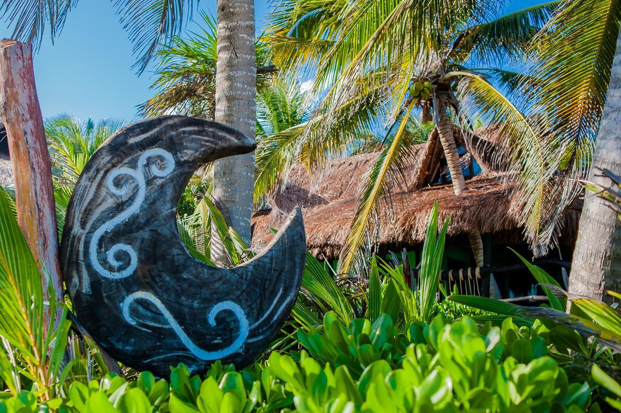 Cabanas La Luna Hotel Tulum Exterior foto