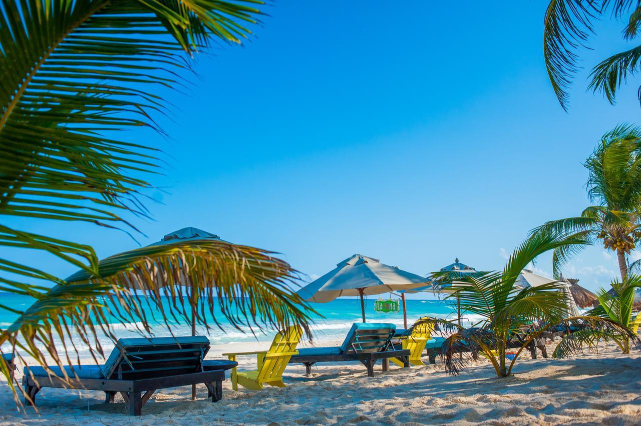 Cabanas La Luna Hotel Tulum Exterior foto