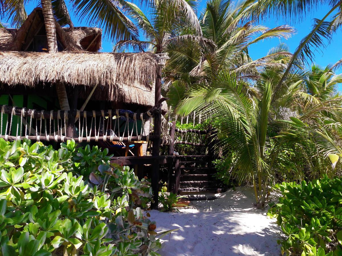 Cabanas La Luna Hotel Tulum Exterior foto