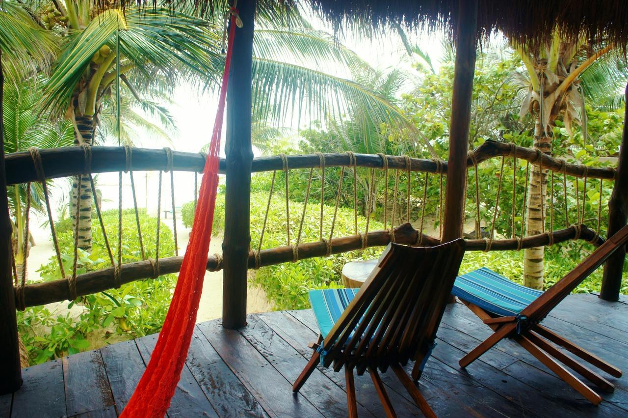 Cabanas La Luna Hotel Tulum Exterior foto