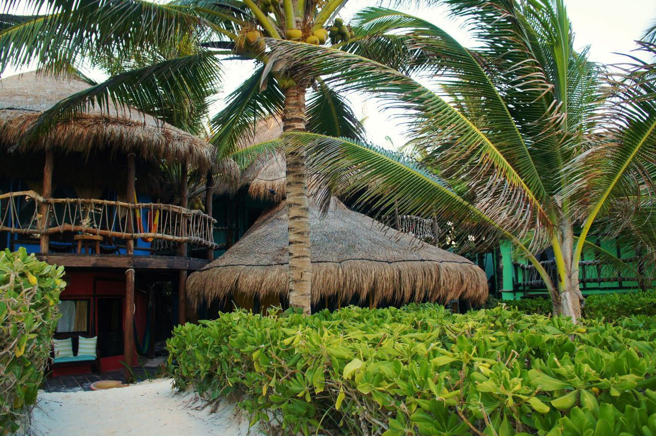 Cabanas La Luna Hotel Tulum Exterior foto