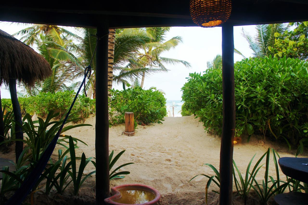 Cabanas La Luna Hotel Tulum Exterior foto